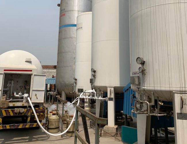 bulk nitrogen gas supplier in faridabad